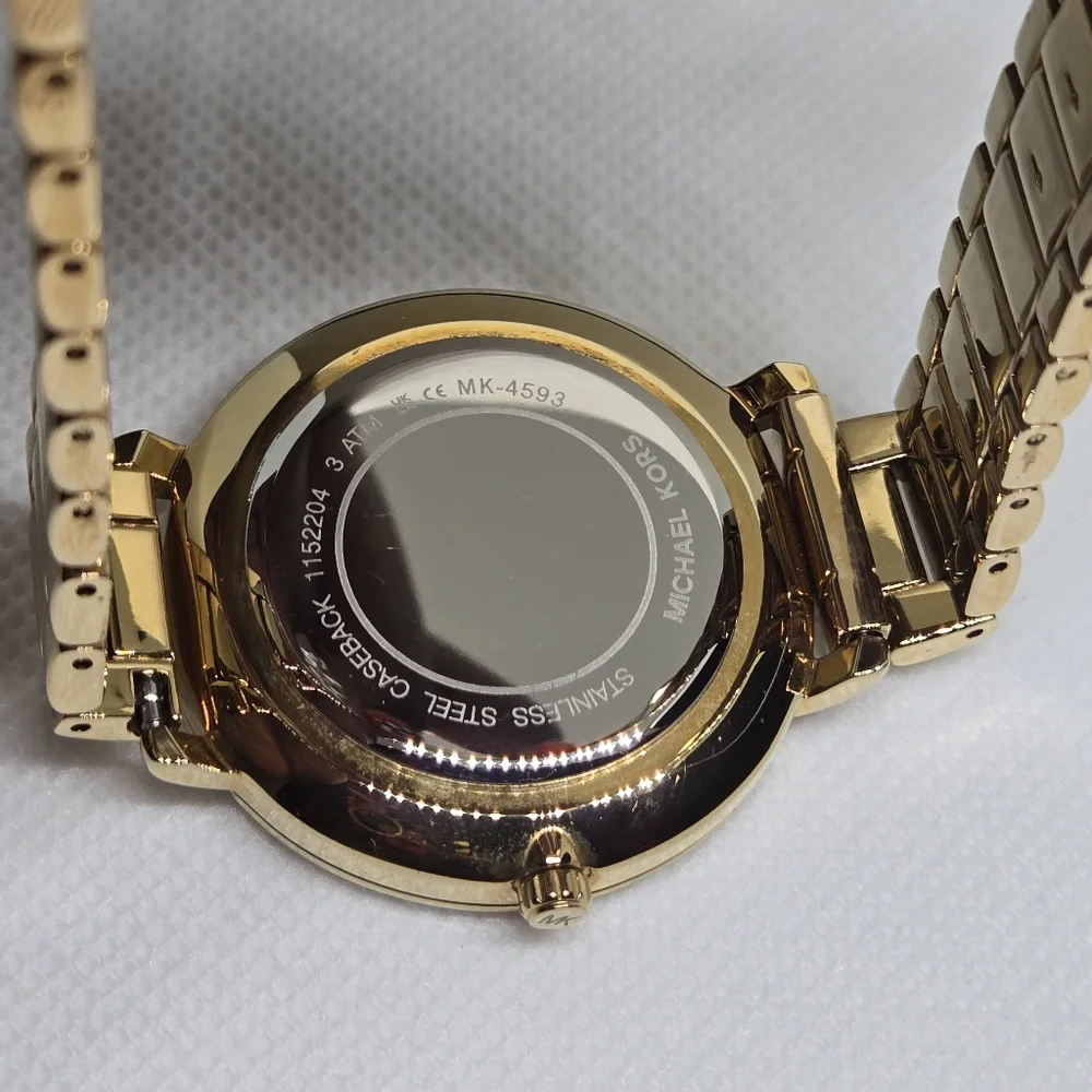 Michael Kors Gold Women Watch - Picture 11 of 16